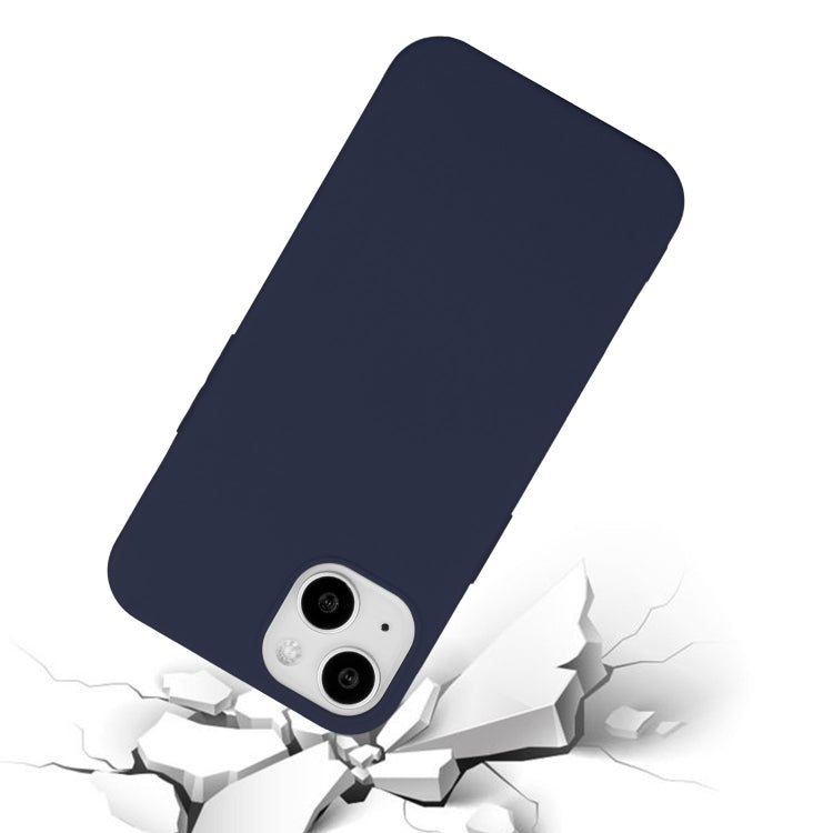 For iPhone 14 Shockproof Frosted TPU Protective Case