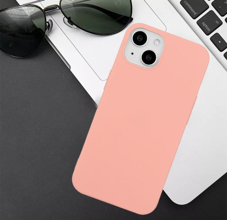 For iPhone 14 Plus  Shockproof Frosted TPU Protective Case