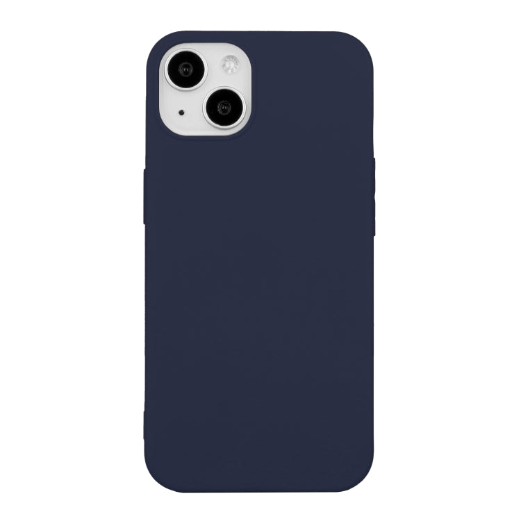 For iPhone 14 Plus  Shockproof Frosted TPU Protective Case