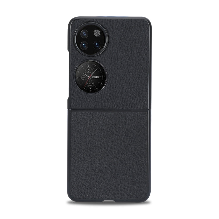 For Huawei P50 Pocket Cross Texture Phone Case