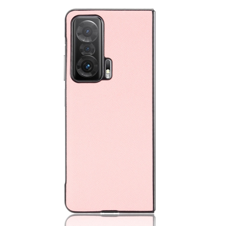 For Honor Magic V Cross Texture Phone Case