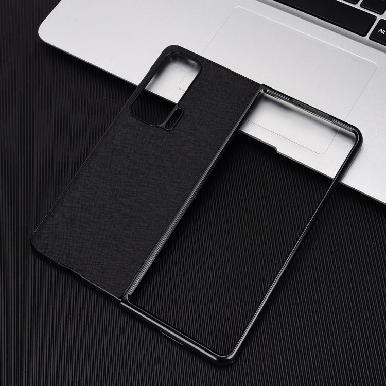 For Honor Magic V Cross Texture Phone Case