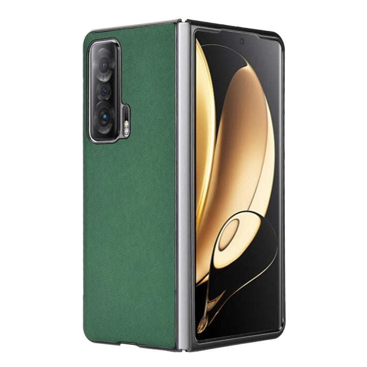 For Honor Magic V Cross Texture Phone Case