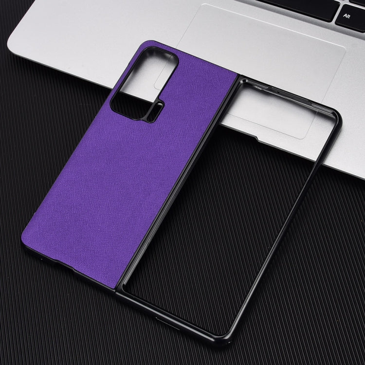 For Honor Magic V Cross Texture Phone Case
