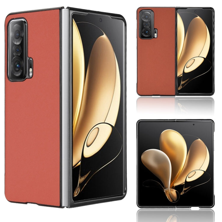 For Honor Magic V Cross Texture Phone Case