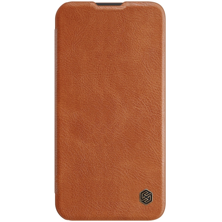For iPhone 14 Pro NILLKIN QIN Series Pro Crazy Horse Texture Leather Case