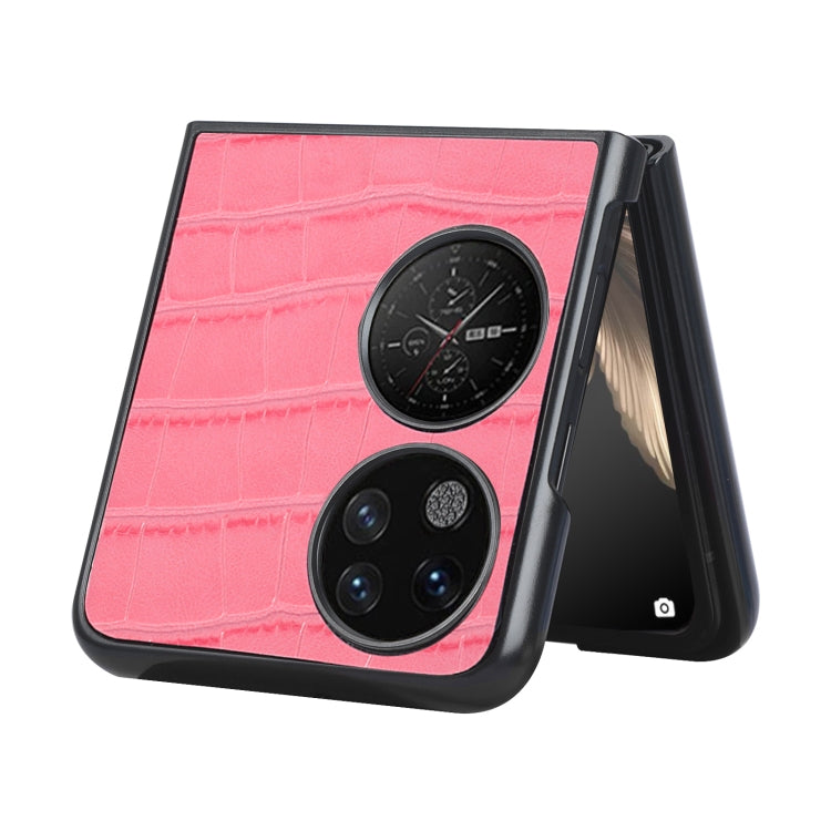 For Huawei P50 Pocket Bamboo Texture Phone Case