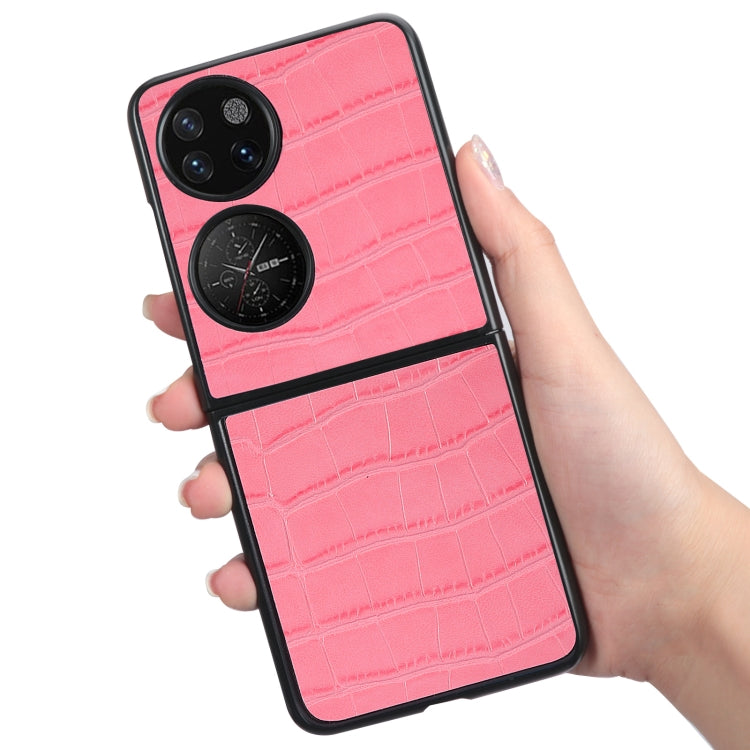 For Huawei P50 Pocket Bamboo Texture Phone Case