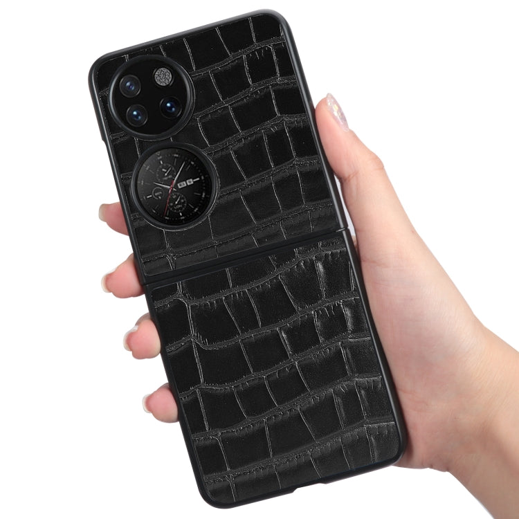 For Huawei P50 Pocket Bamboo Texture Phone Case