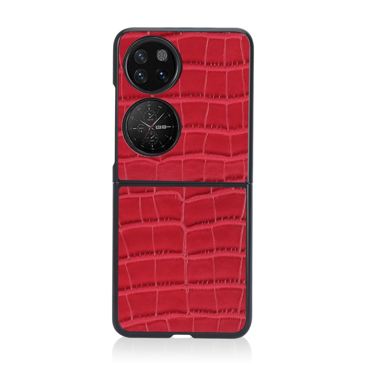 For Huawei P50 Pocket Bamboo Texture Phone Case