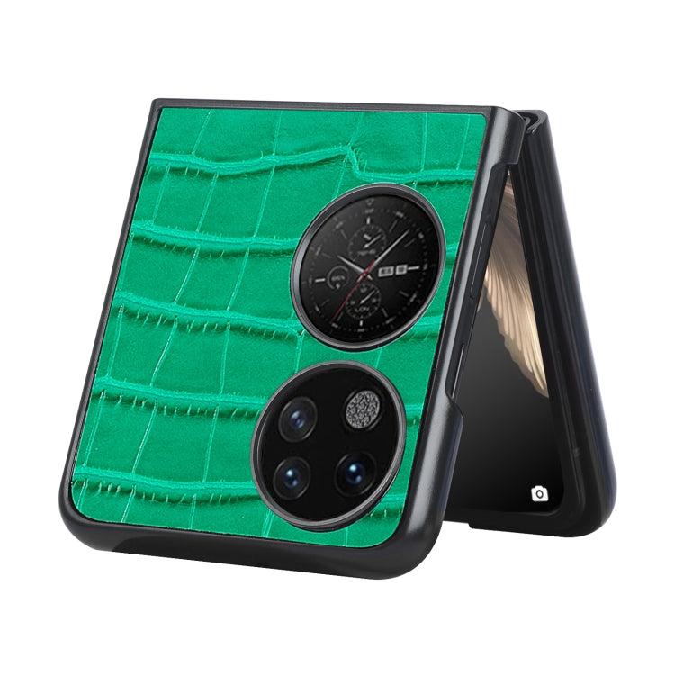 For Huawei P50 Pocket Bamboo Texture Phone Case