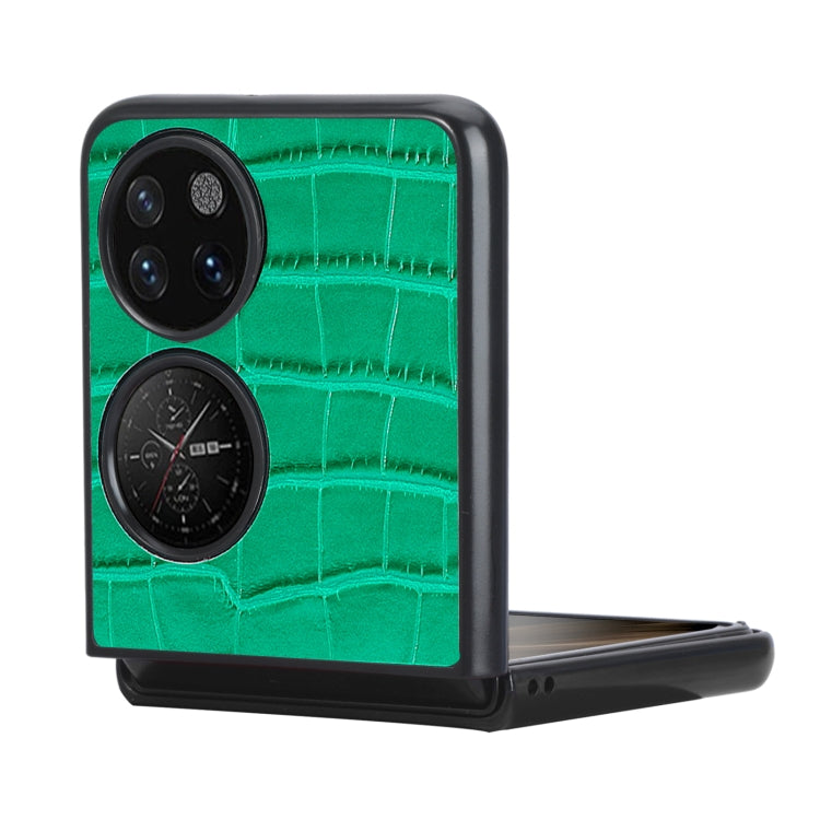 For Huawei P50 Pocket Bamboo Texture Phone Case