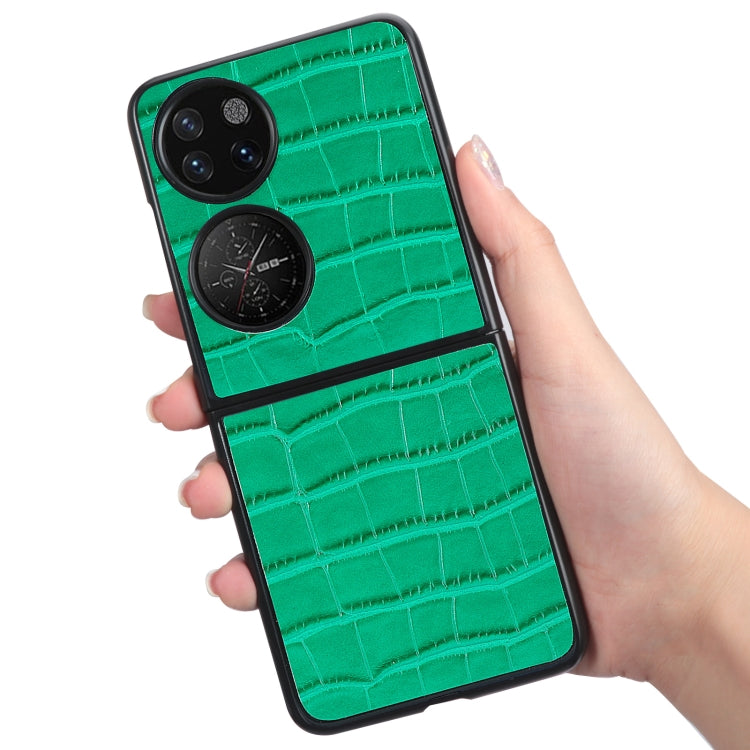 For Huawei P50 Pocket Bamboo Texture Phone Case