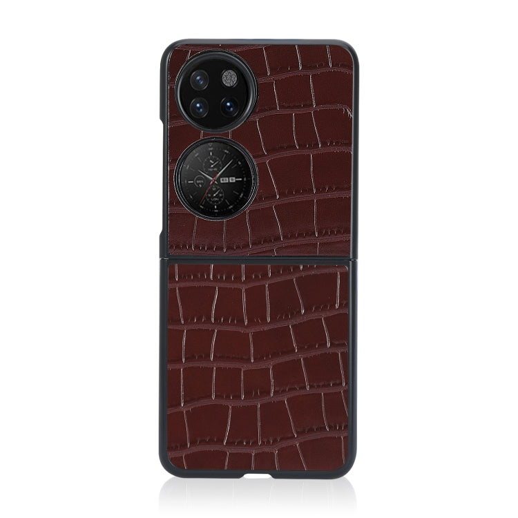 For Huawei P50 Pocket Bamboo Texture Phone Case