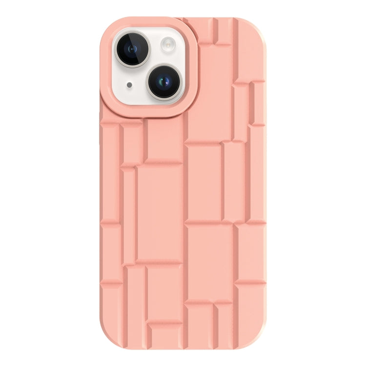 For iPhone 14 3D Ice Cubes Liquid Silicone Phone Case