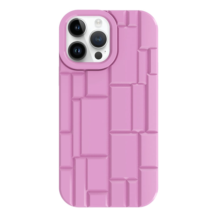 For iPhone 14 Pro Max 3D Ice Cubes Liquid Silicone Phone Case