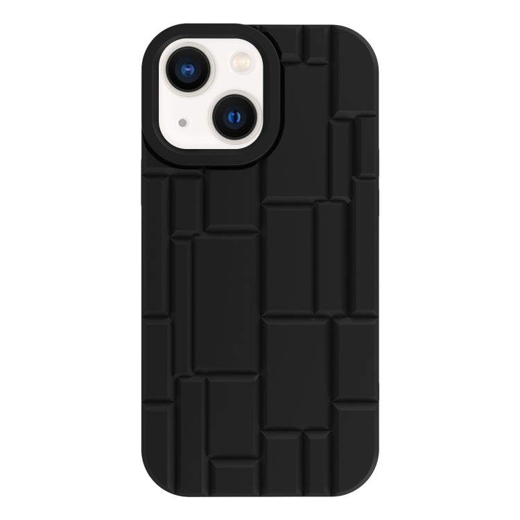 For iPhone 13 3D Ice Cubes Liquid Silicone Phone Case