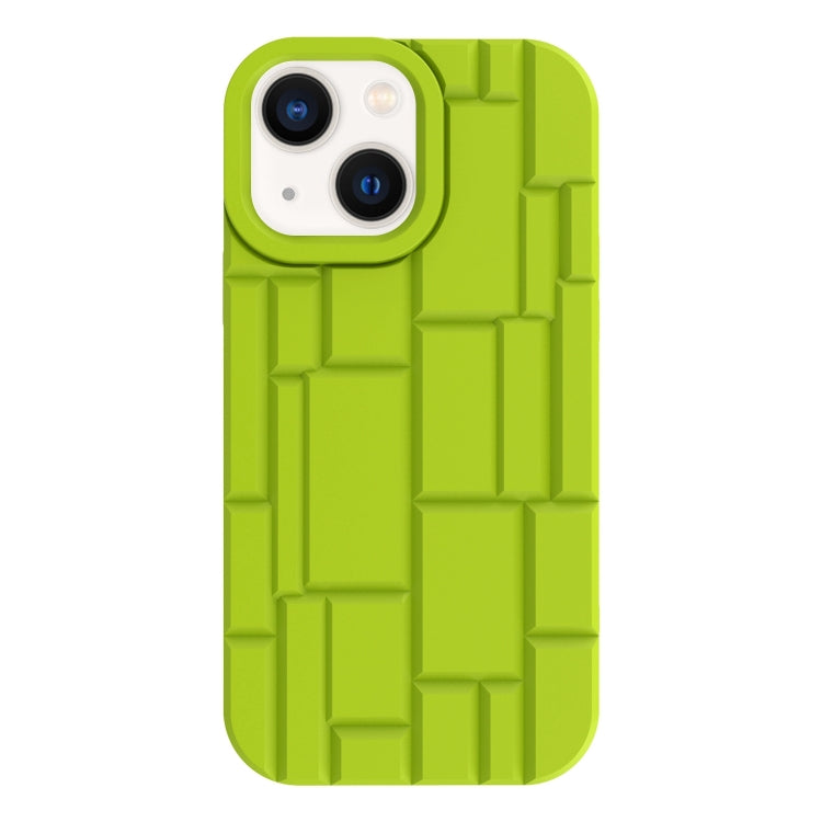 For iPhone 13 3D Ice Cubes Liquid Silicone Phone Case