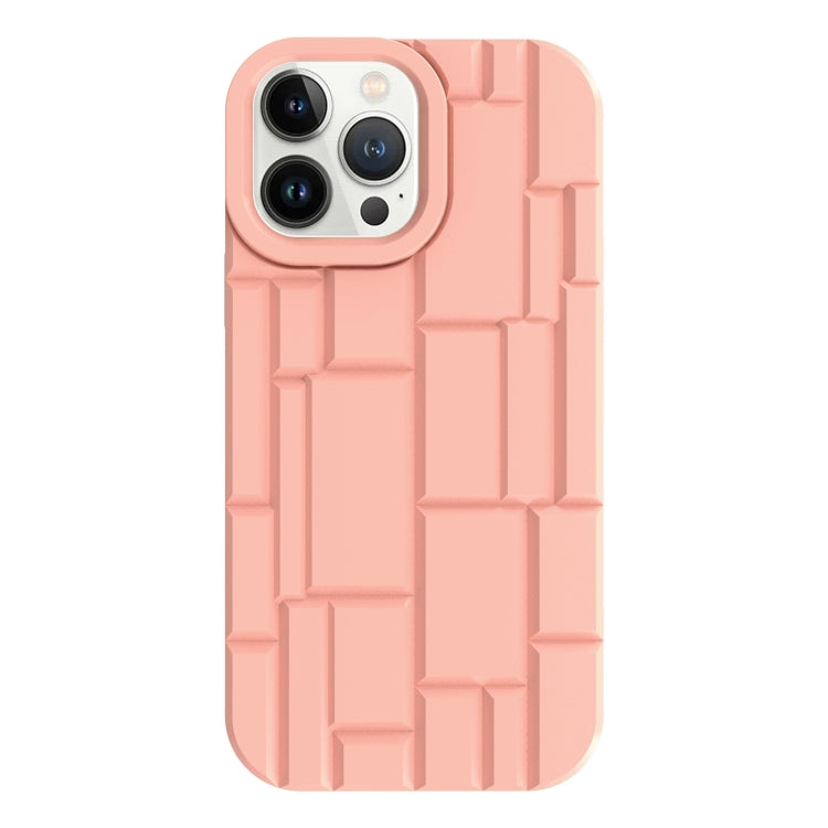 For iPhone 13 Pro 3D Ice Cubes Liquid Silicone Phone Case