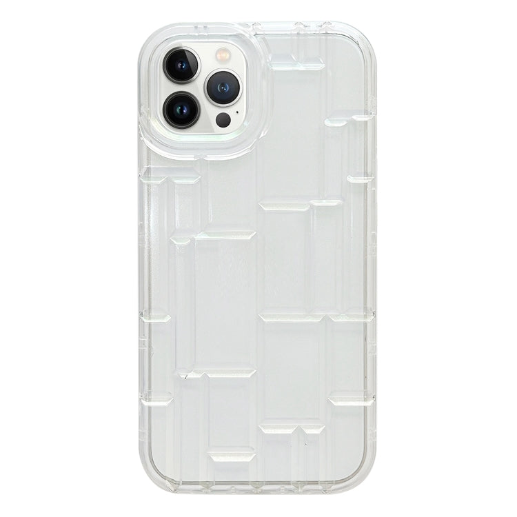 For iPhone 13 Pro Max  3D Ice Cubes Liquid Silicone Phone Case