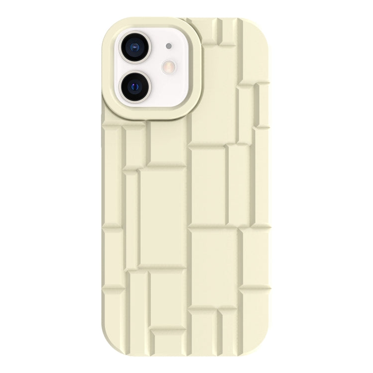 For iPhone 12 / 12 Pro 3D Ice Cubes Liquid Silicone Phone Case