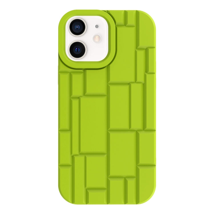 For iPhone 12 / 12 Pro 3D Ice Cubes Liquid Silicone Phone Case