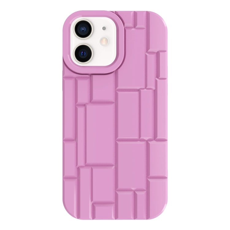 For iPhone 12 / 12 Pro 3D Ice Cubes Liquid Silicone Phone Case