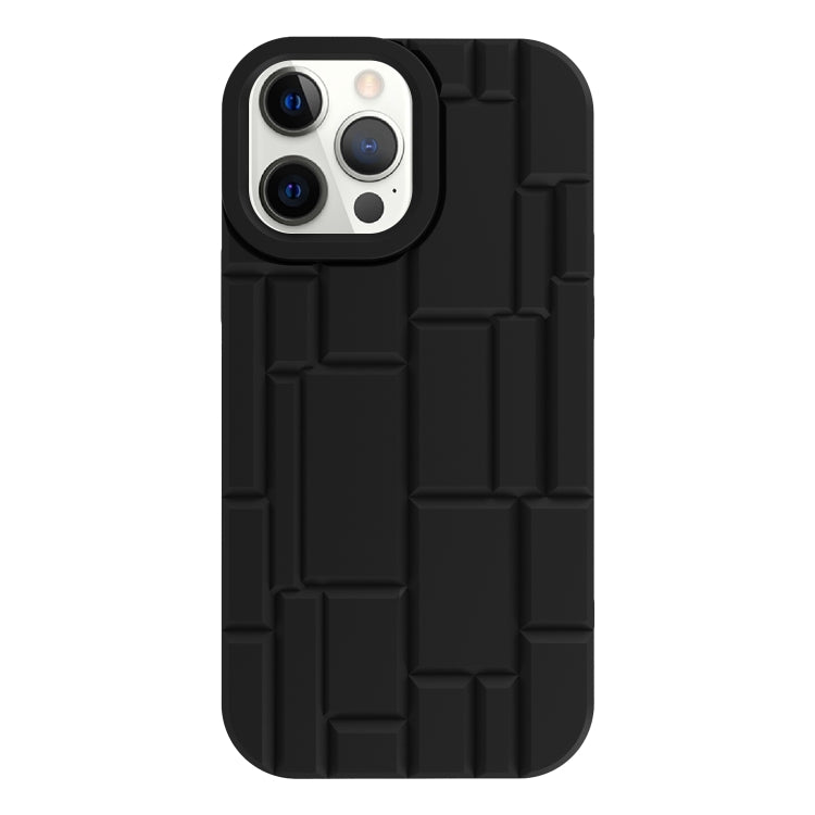 For iPhone 12 Pro Max 3D Ice Cubes Liquid Silicone Phone Case