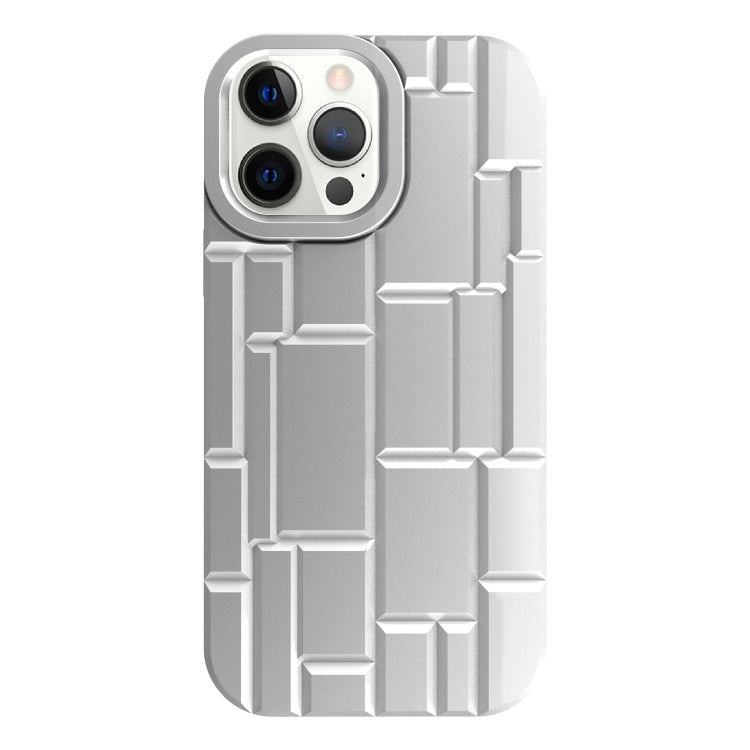 For iPhone 12 Pro Max 3D Ice Cubes Liquid Silicone Phone Case