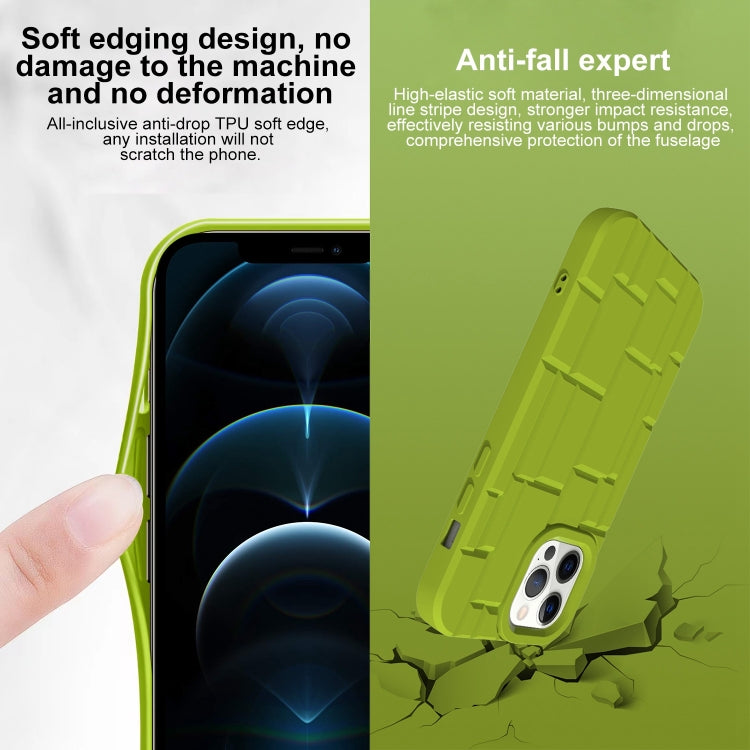 For iPhone 12 Pro Max 3D Ice Cubes Liquid Silicone Phone Case