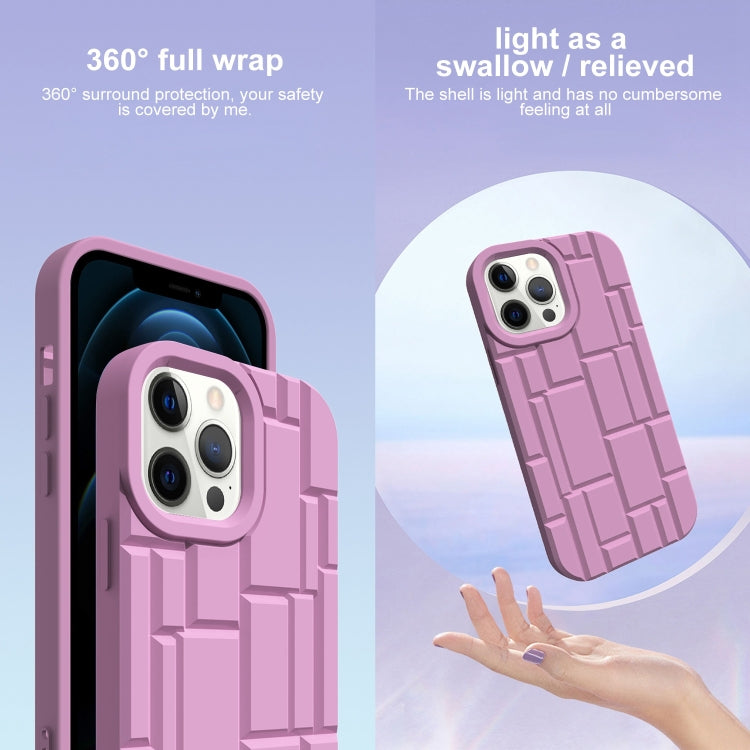 For iPhone 12 Pro Max 3D Ice Cubes Liquid Silicone Phone Case