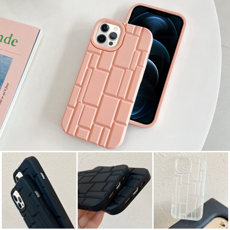 For iPhone 12 Pro Max 3D Ice Cubes Liquid Silicone Phone Case