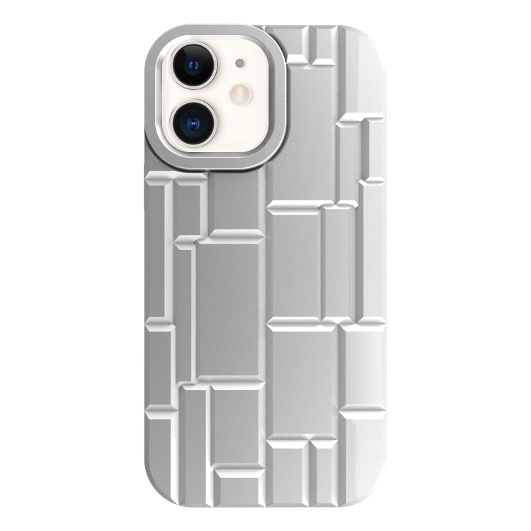 For iPhone 11 3D Ice Cubes Liquid Silicone Phone Case