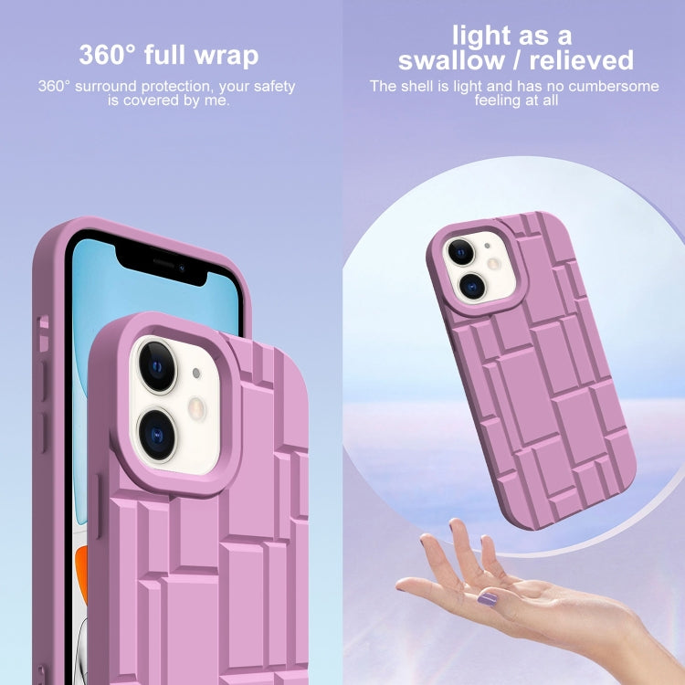For iPhone 11 3D Ice Cubes Liquid Silicone Phone Case