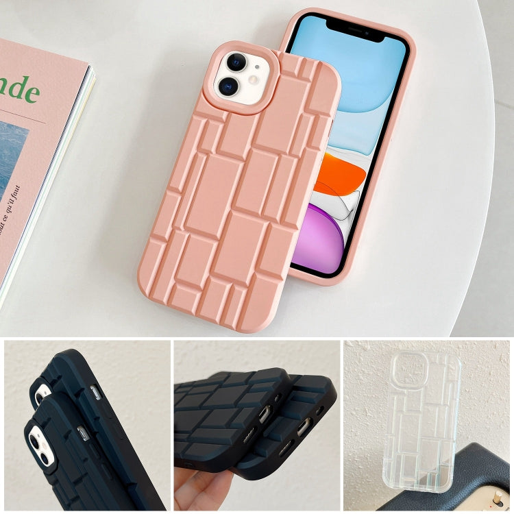 For iPhone 11 3D Ice Cubes Liquid Silicone Phone Case