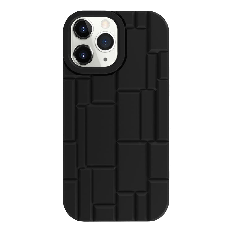 For iPhone 11 Pro Max 3D Ice Cubes Liquid Silicone Phone Case