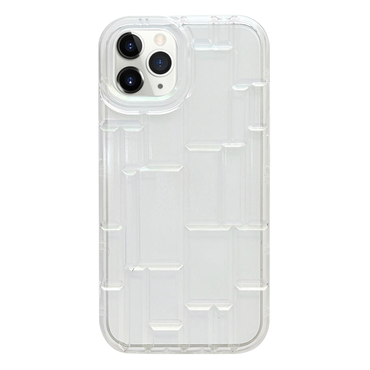 For iPhone 11 Pro Max 3D Ice Cubes Liquid Silicone Phone Case