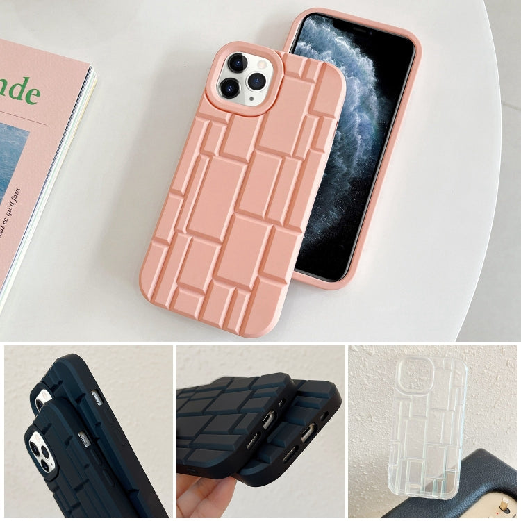 For iPhone 11 Pro Max 3D Ice Cubes Liquid Silicone Phone Case