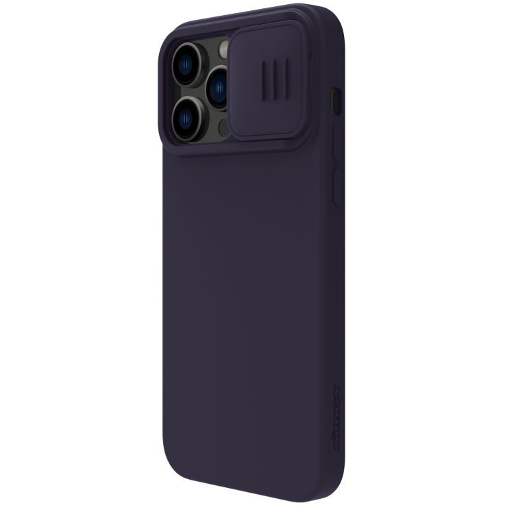 For iPhone 14 Pro NILLKIN CamShield MagSafe Liquid Silicone Phone Case
