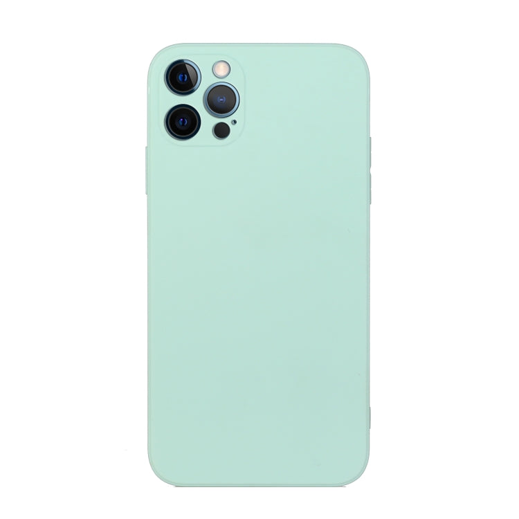For iPhone 14 Pro Straight Edge Solid Color TPU Shockproof Phone Case