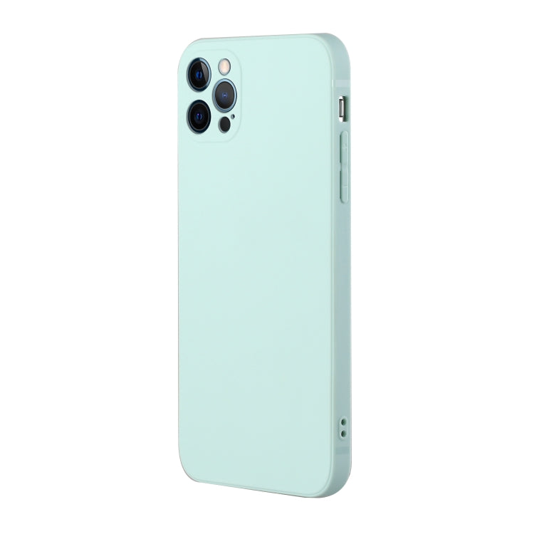 For iPhone 14 Pro Straight Edge Solid Color TPU Shockproof Phone Case