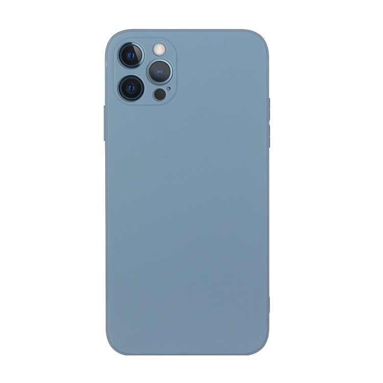 For iPhone 14 Pro Straight Edge Solid Color TPU Shockproof Phone Case