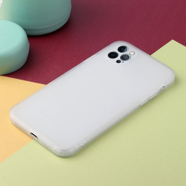 For iPhone 14 Pro Straight Edge Solid Color TPU Shockproof Phone Case