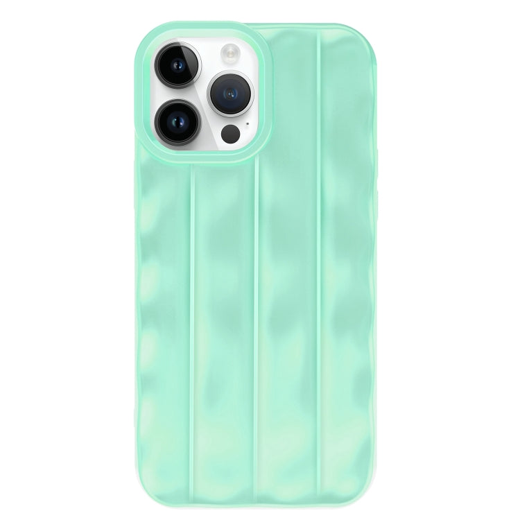 For iPhone 14 Pro 3D Stripe TPU Phone Case