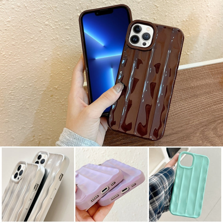 For iPhone 13 Pro 3D Stripe TPU Phone Case