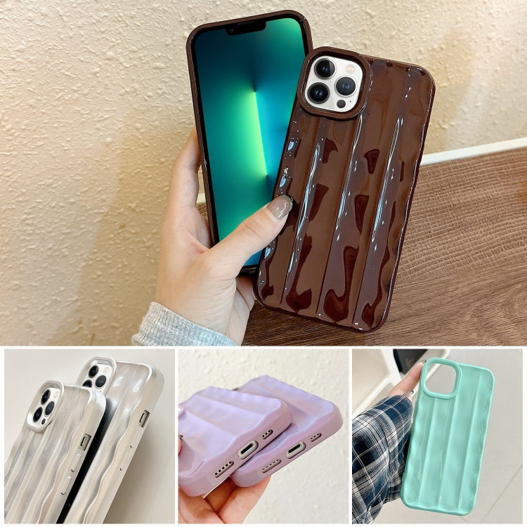 For iPhone 13 Pro Max  3D Stripe TPU Phone Case