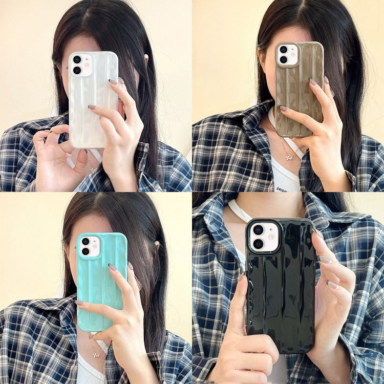 For iPhone 11 3D Stripe TPU Phone Case