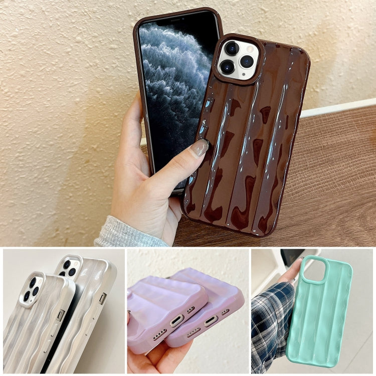 For iPhone 11 Pro Max 3D Stripe TPU Phone Case