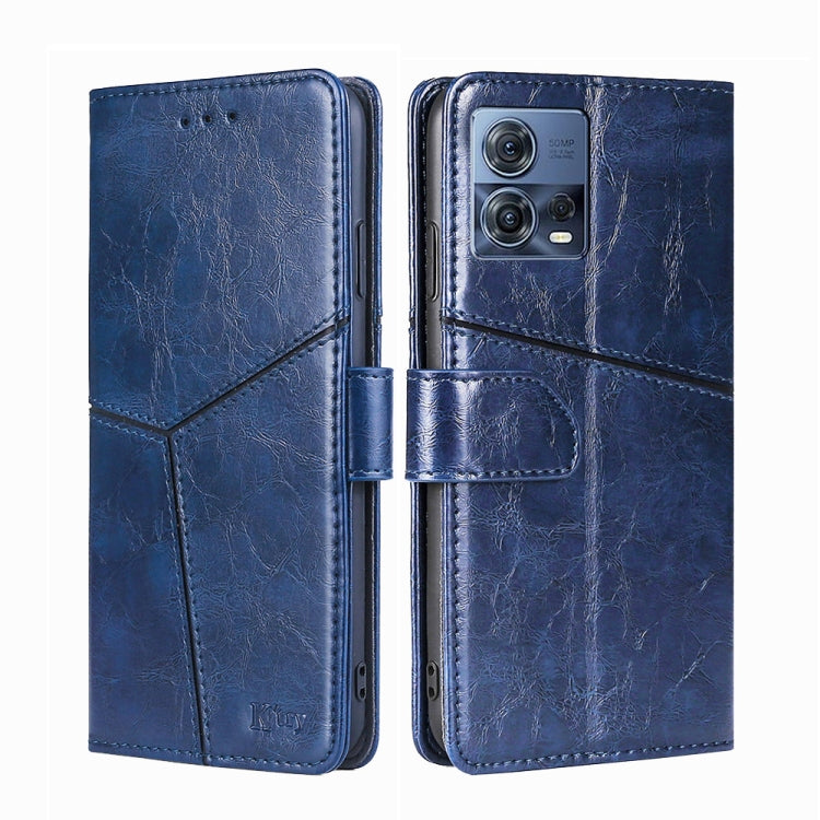 For Motorola Edge S30 Pro 5G/Edge 30 Fusion Geometric Stitching Leather Phone Case