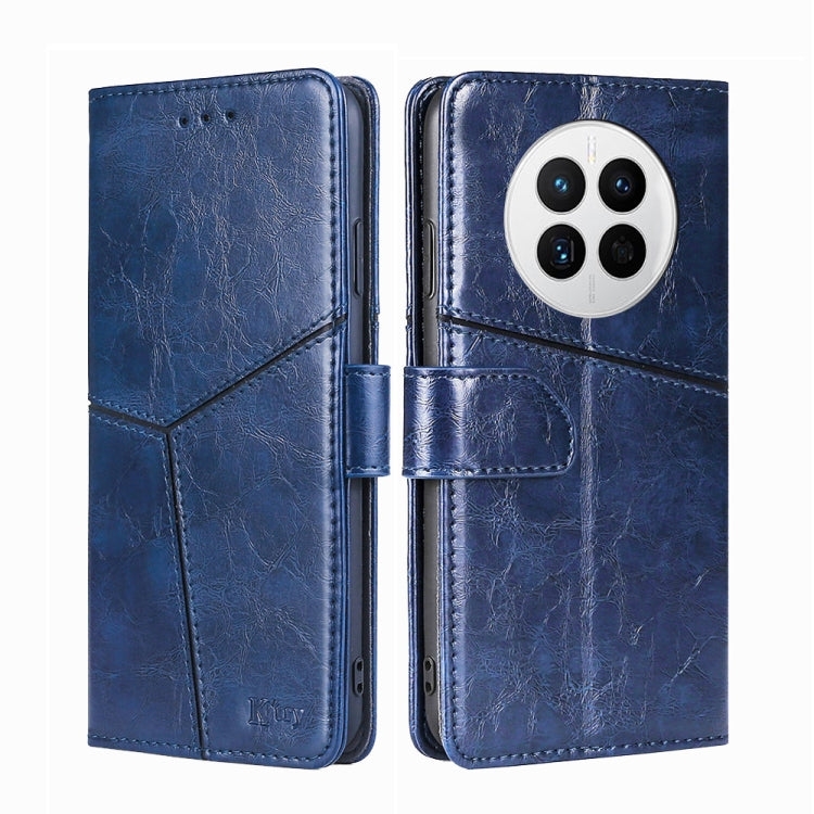 For Huawei Mate 50 Geometric Stitching Leather Phone Case
